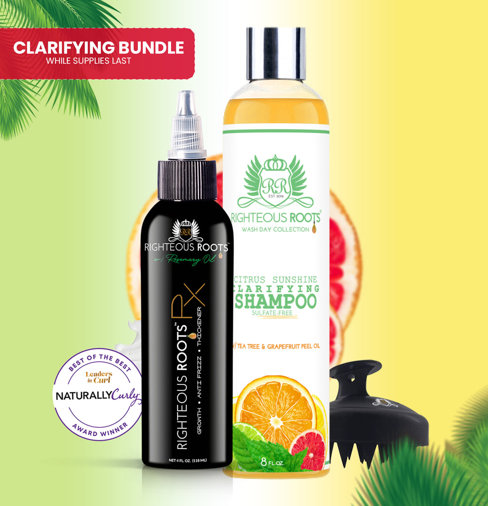 Rosemary Hair Growth Oils for Curly and Wavy Hair | Righteous Roots – R R O