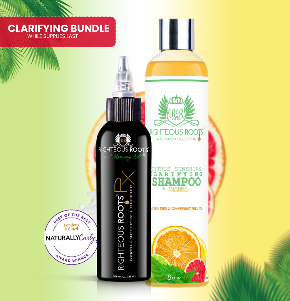 Rosemary Hair Growth Oils for Curly and Wavy Hair | Righteous Roots – R R O