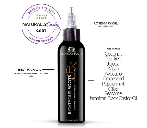 Rosemary Hair Growth Oils for Curly and Wavy Hair | Righteous Roots – R R O