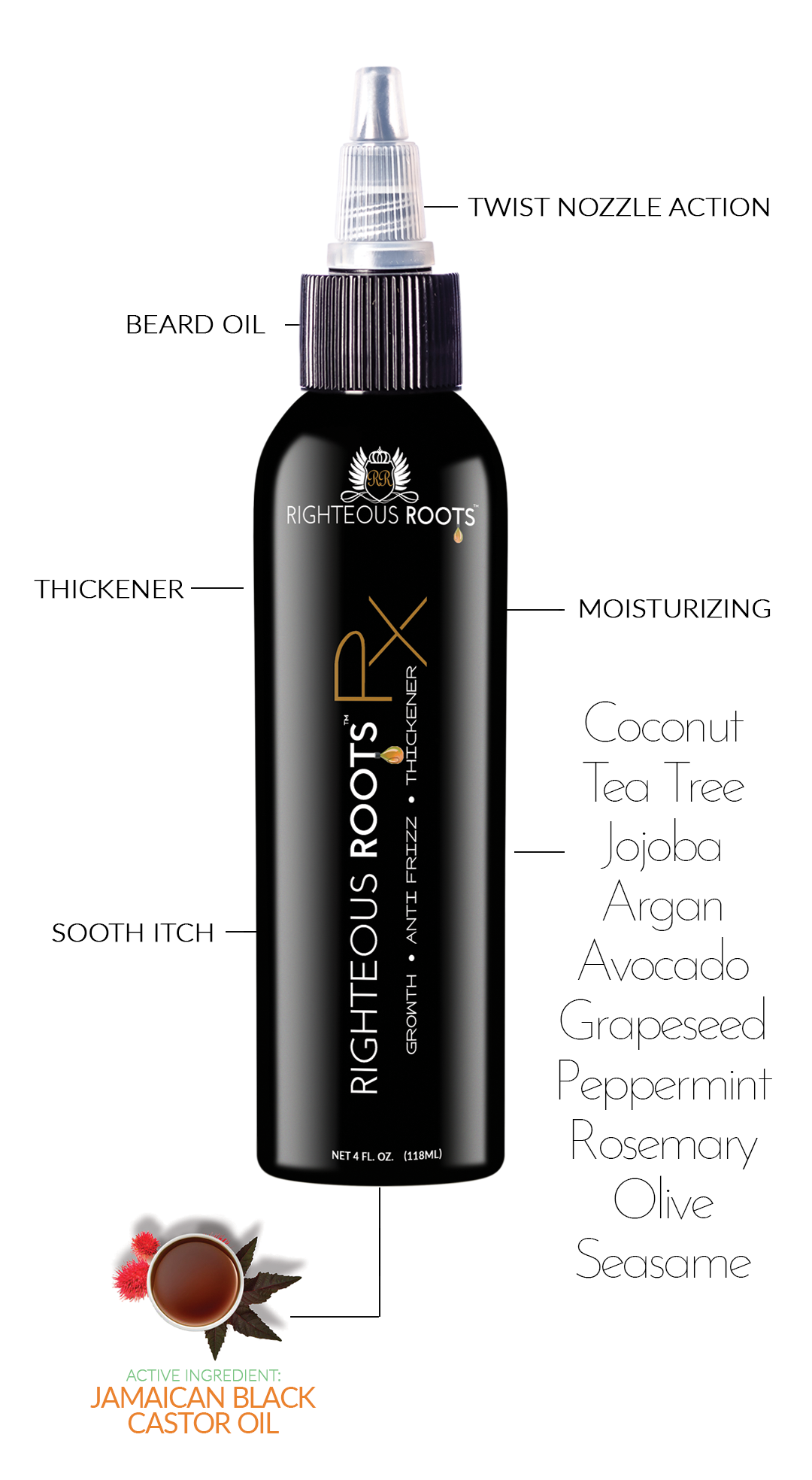 Rosemary Hair Growth Oils for Curly and Wavy Hair | Righteous Roots