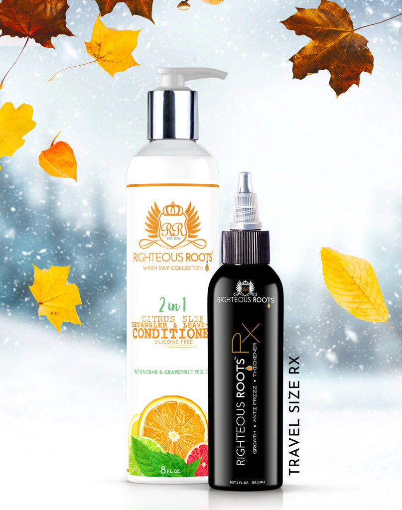 Righteous Roots Oils- Hair thickener, detangler, hot oil treatment, dc ...