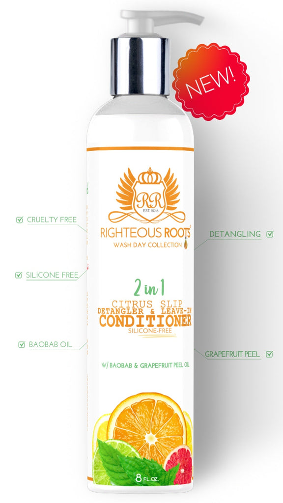 Righteous Roots Oils- Hair thickener, detangler, hot oil treatment, dc ...