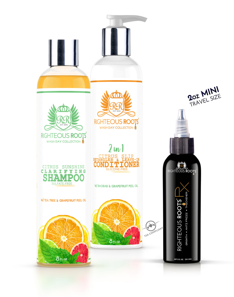 6 Best Times to use Righteous Roots for Straight to Wavy hair. – R R O